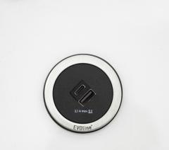 EVOline ONE2-R.ED ONE USB-Charger schwarz-Ring edelstahl , Edelstahlfarben