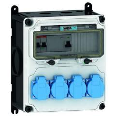 Bals 89033 Variobox-M IP54 16A 230V IP54 blau Steckdosenverteiler