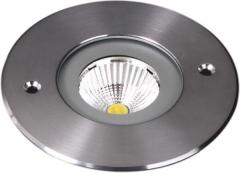 Luxero 25100212 BE-1625 WW: 240V IP67 8W 460lm 90° 3000K LED-Bodeneinbaustrahler