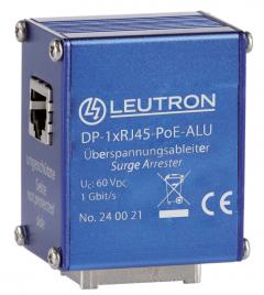 Leutron 240021 DP 1xRJ45-PoE-ALU