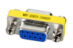 EFB EB411 Mini Gender Changer D-Sub 9pol. Bu./Bu.