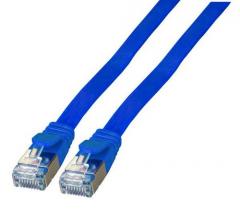 EFB K5545BL.0,15 Flachpatchkabel RJ45 Cat.6A PVC 0,15m bl