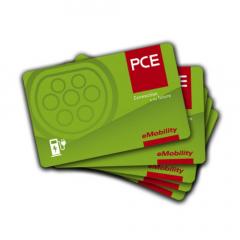 PCE 107955 mit Logo 5Stk = 1PK RFID Karten