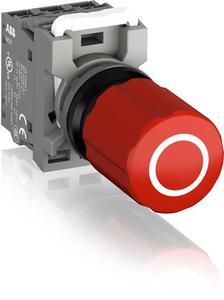 ABB Stotz-Kontakt CE3P-10R-02 , Not-Aus-Taster Compact 30mm Zugentrieg.2Ö CombiLine-Compact , 1SFA619501R1051