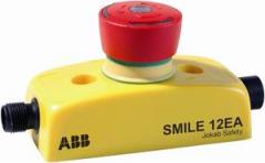 ABB Stotz-Kontakt Smile 12 EA , SMILE 12 EA Not-Halt-Taster 1 x 5-pol. M12 Stift- und Buchsenstecker , 2TLA030051R0200