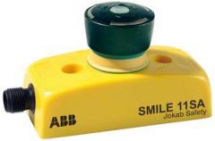 ABB Stotz-Kontakt Smile 11 SA , SMILE 11 SA Maschinen-Halt-Taster 1 x 5-poliger Stiftstecker M12, 2 x NC , 2TLA030051R0900