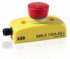 ABB Stotz-Kontakt Smile 11 EA AS-i , SMILE 11 EA AS-i Not-Halt-Taster mit integriertem Sicherheitsknoten , 2TLA030052R0000